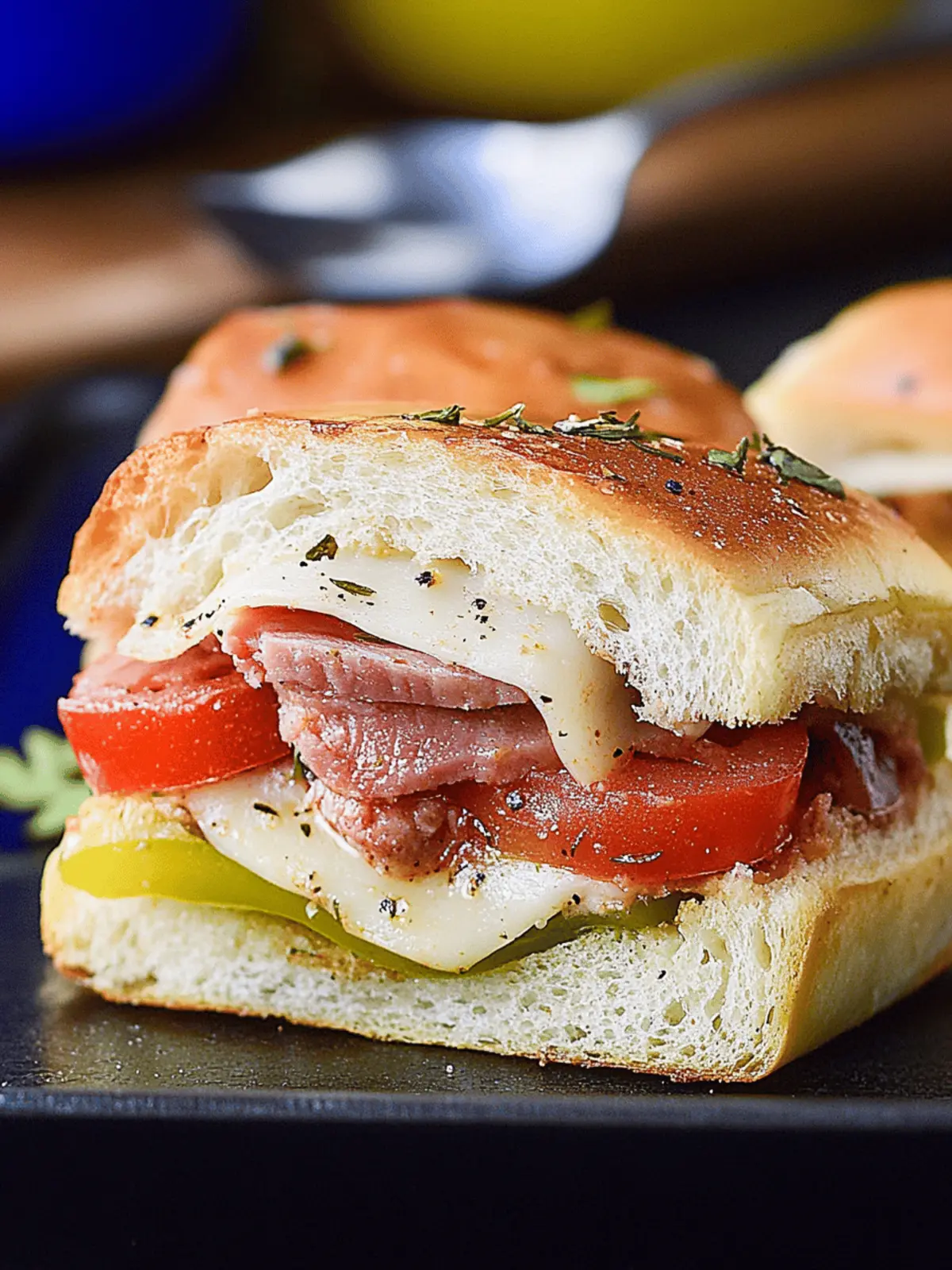 Hot Italian Sub Sliders