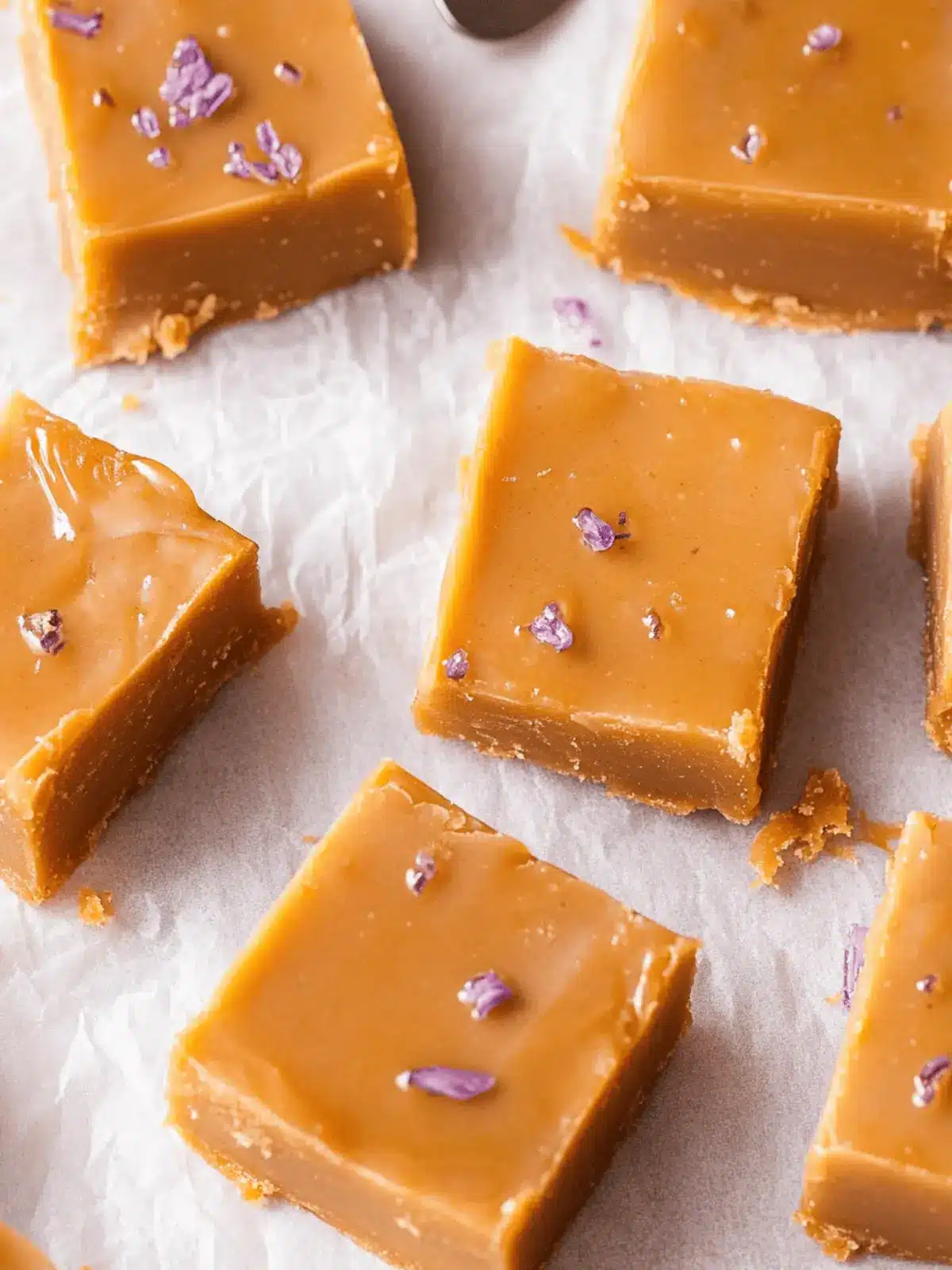 Crockpot Salted Caramel Fudge
