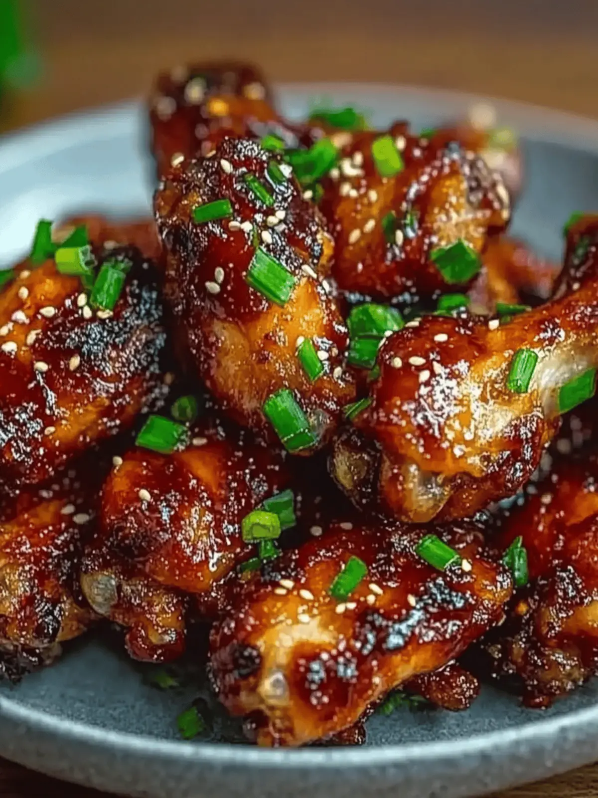 Irresistible Spicy Korean Chicken Wings with Gochujang Sauce 3 Spicy Korean Chicken Wings with Gochujang Sauce