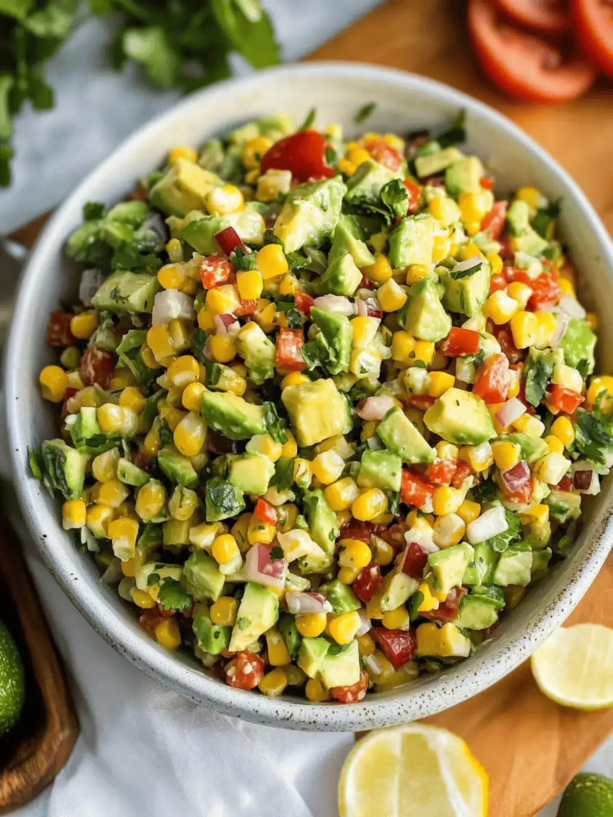 Avocado Corn Salad