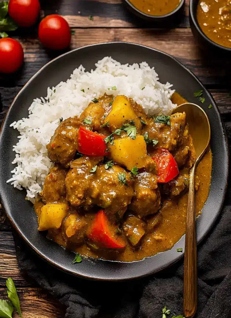 Authentic Jamaican Curry Chicken