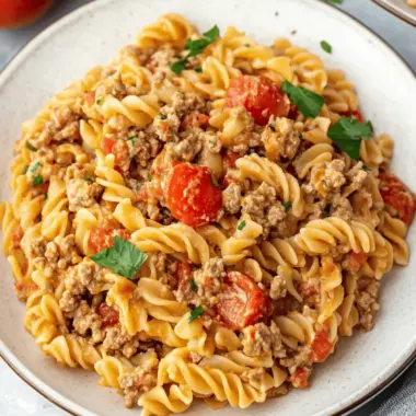 Easy Rotel Pasta