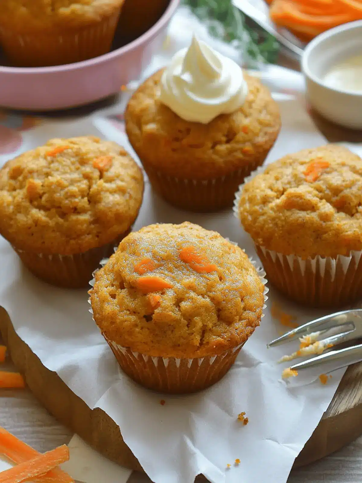 Carrot Cake Muffins