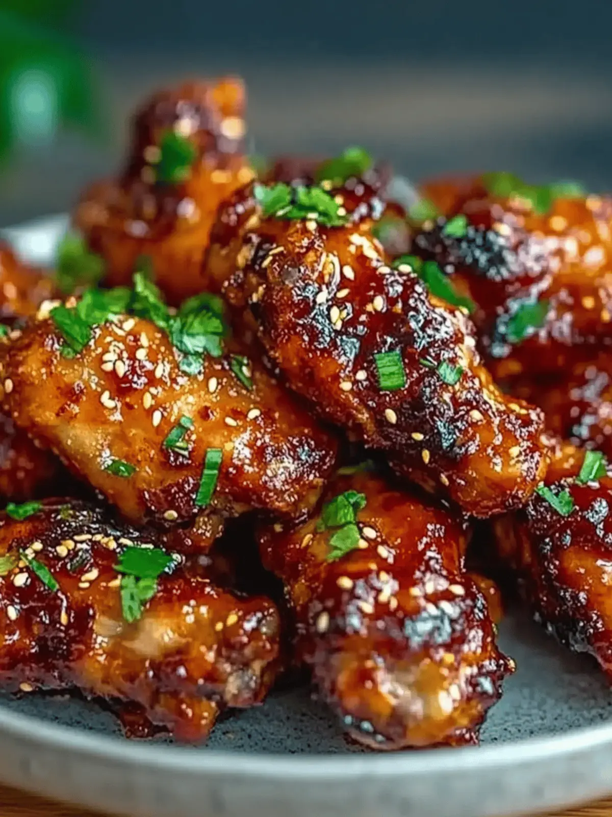 Irresistible Spicy Korean Chicken Wings with Gochujang Sauce 4 Spicy Korean Chicken Wings with Gochujang Sauce