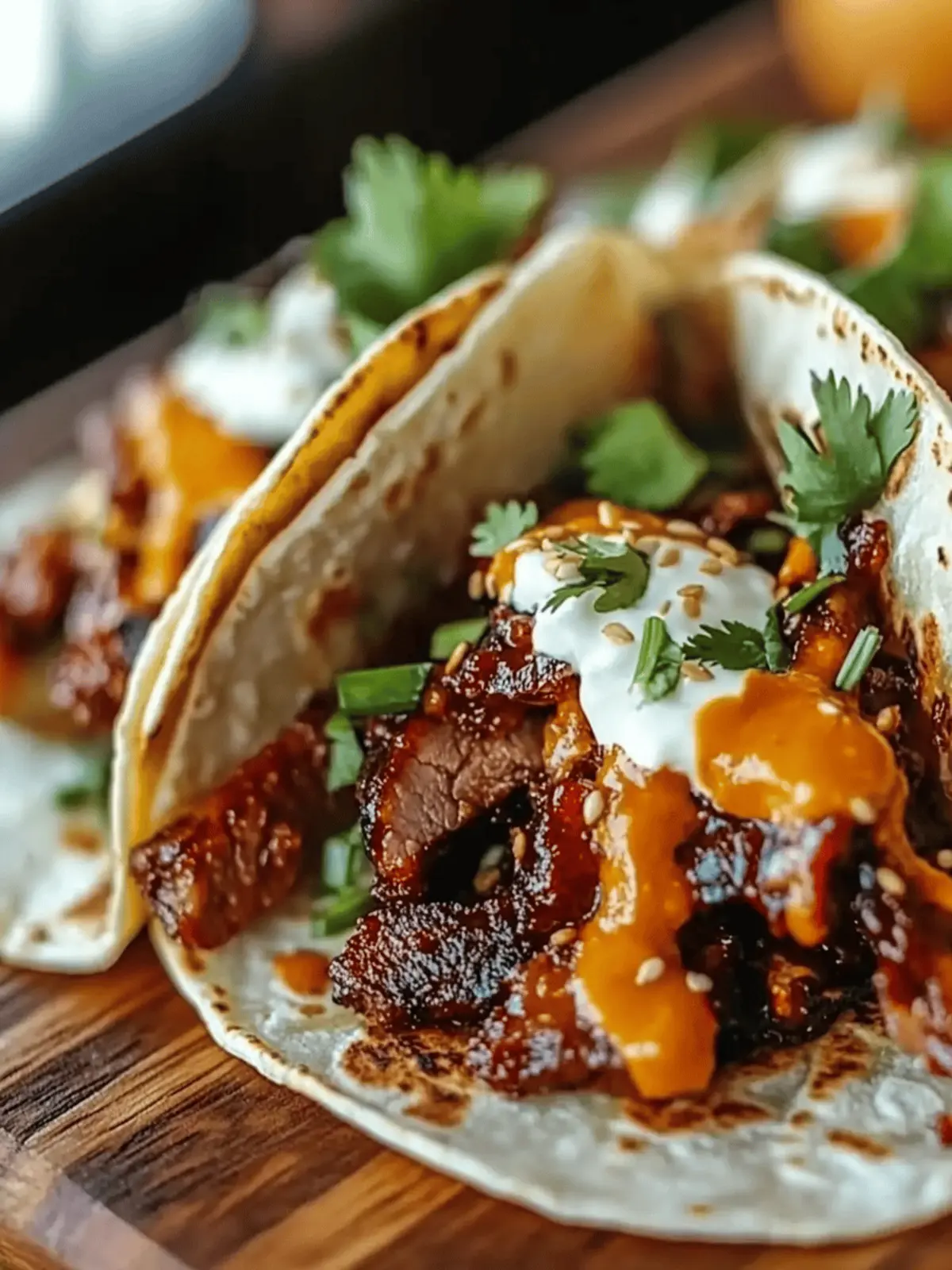 Korean BBQ Tacos
