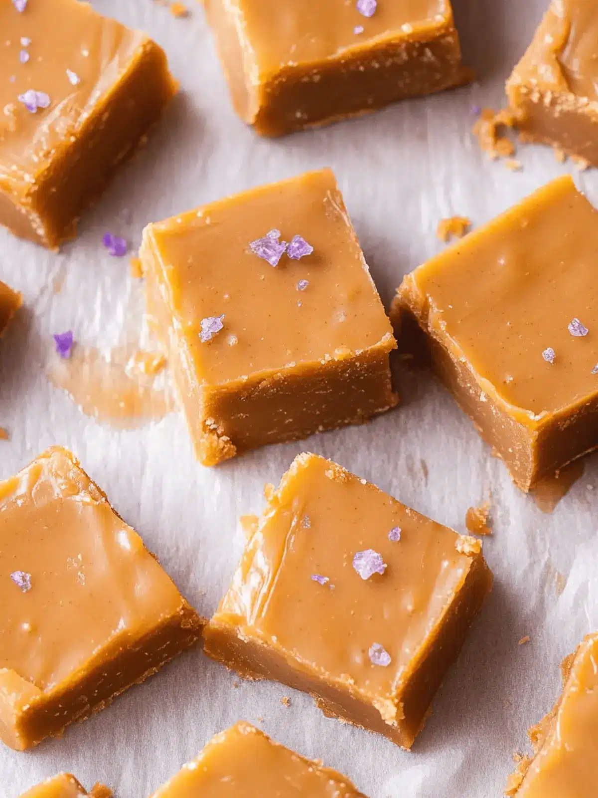 Crockpot Salted Caramel Fudge