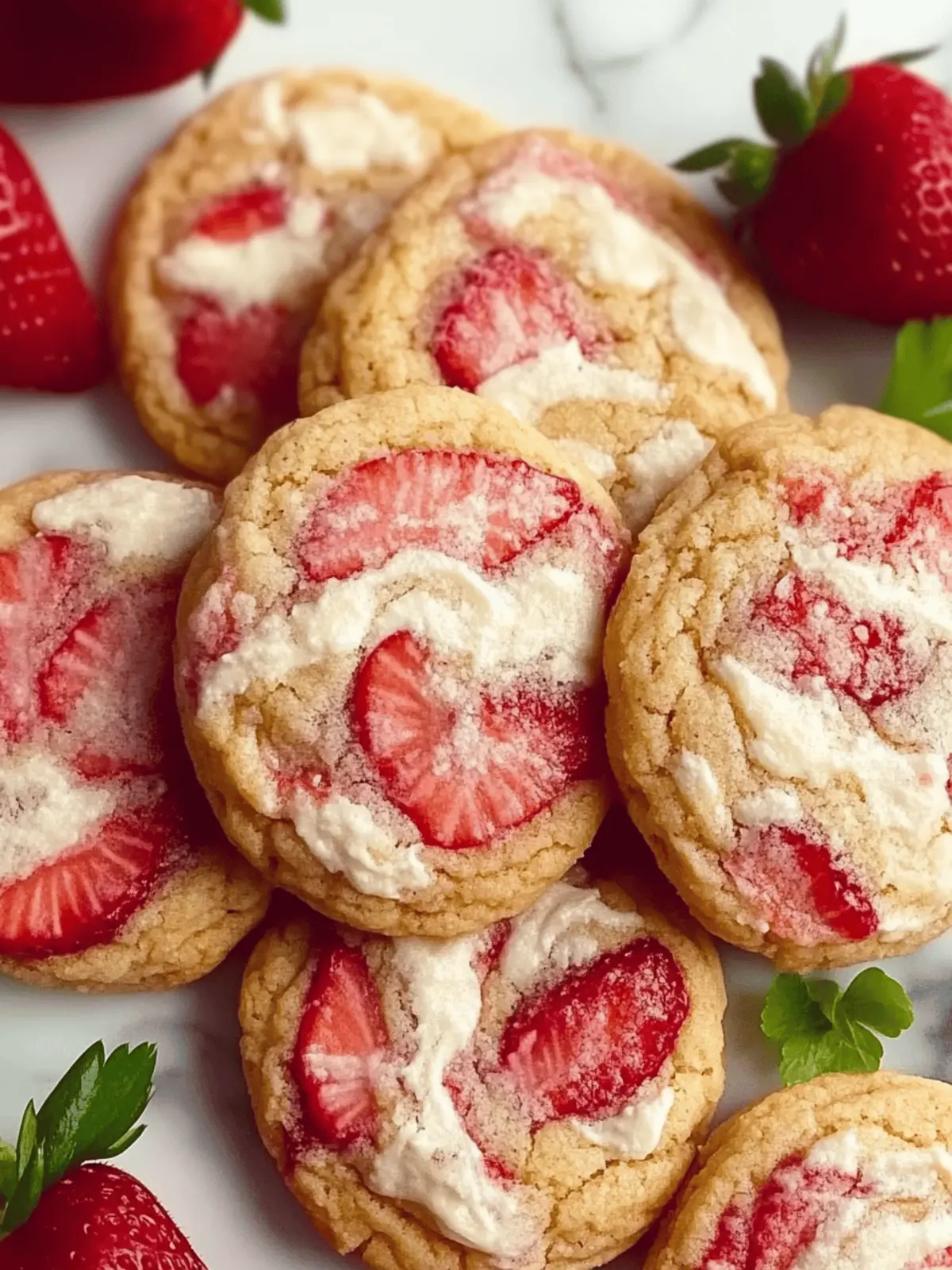 Strawberry Cheesecake Cookies Recipe