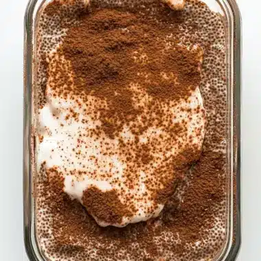 Tiramisu Chia Pudding