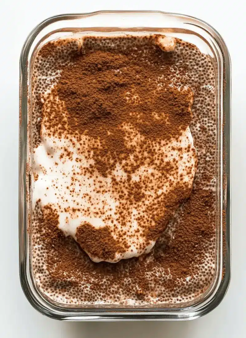 Tiramisu Chia Pudding