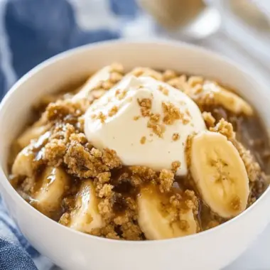 Banana Crumble
