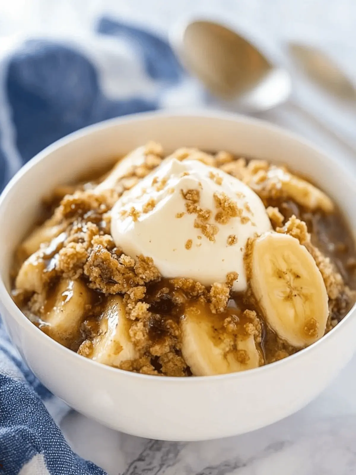 Banana Crumble