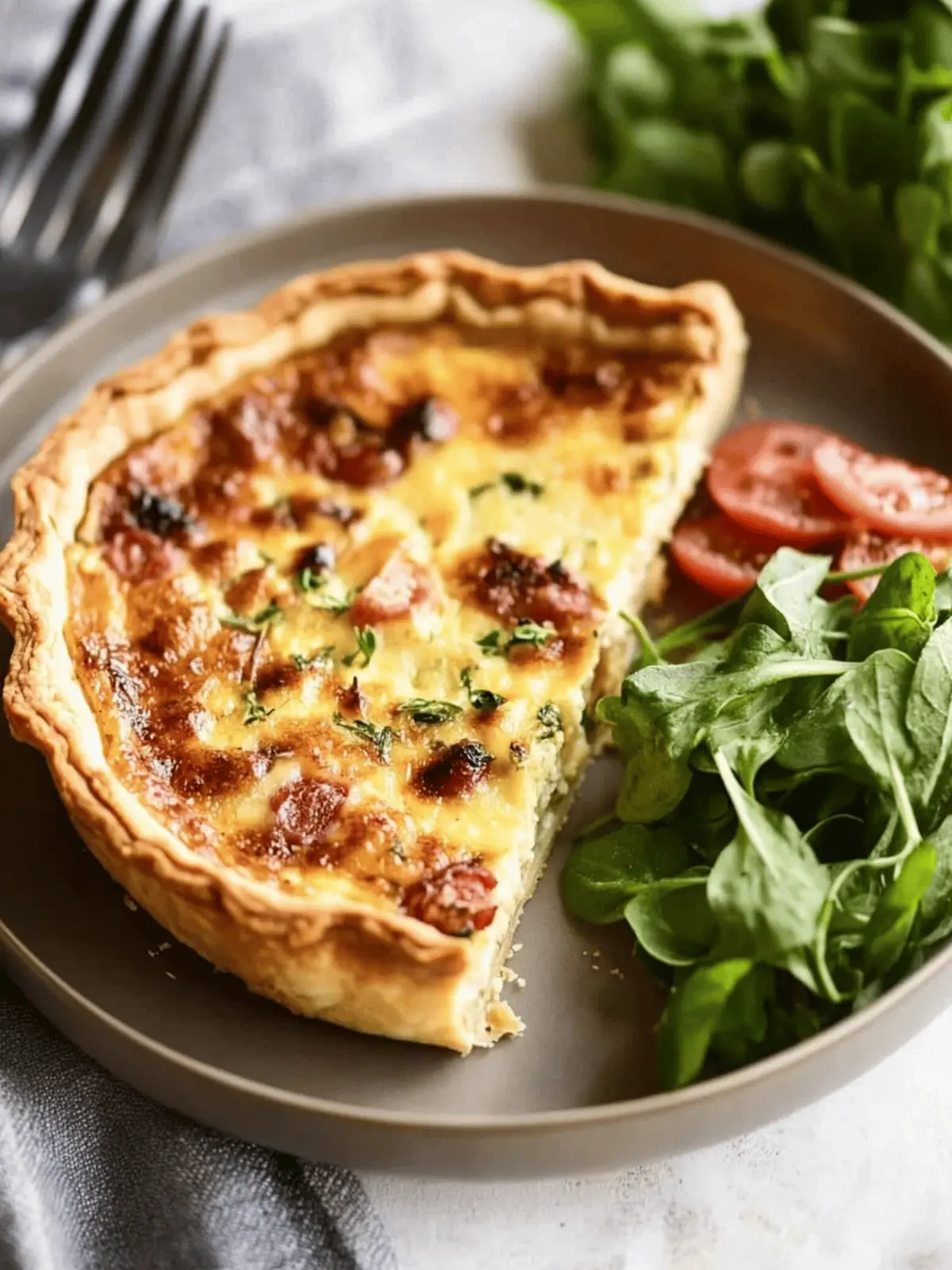 Delicious Quiche Lorraine: A French Classic For Your Table 4 Quiche Lorraine