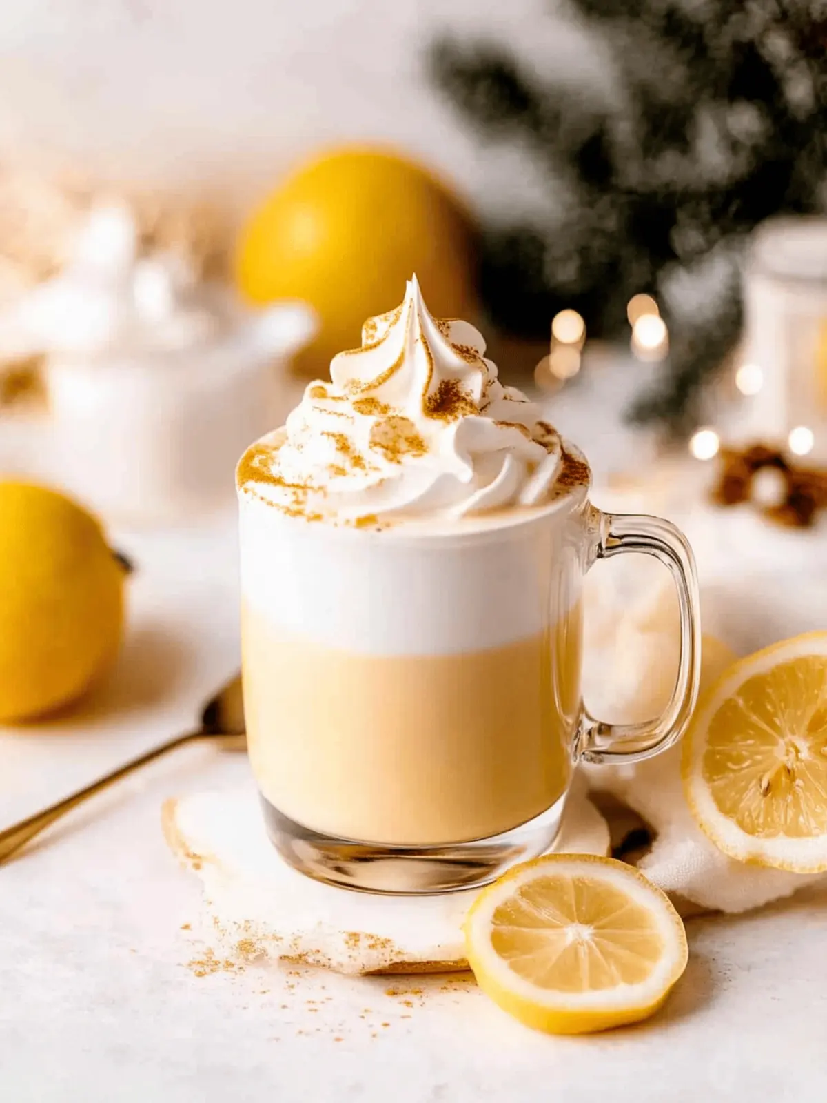 Lemon Meringue White Hot Chocolate