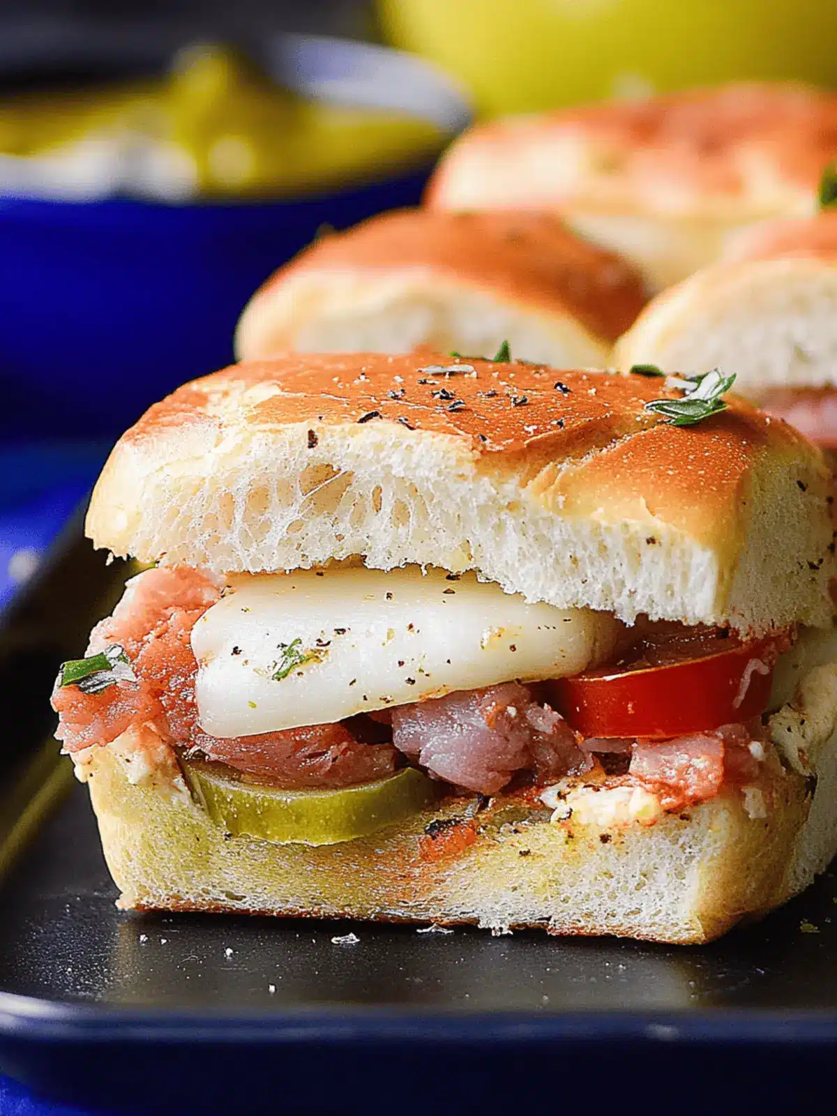 Hot Italian Sub Sliders