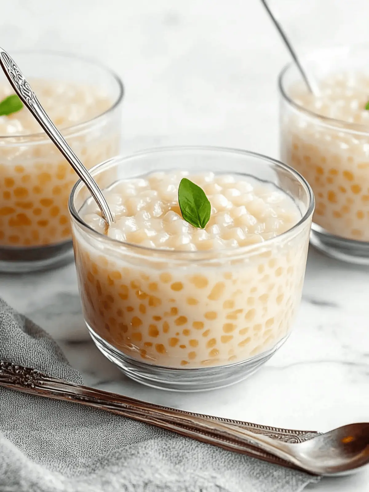 Tapioca Pudding