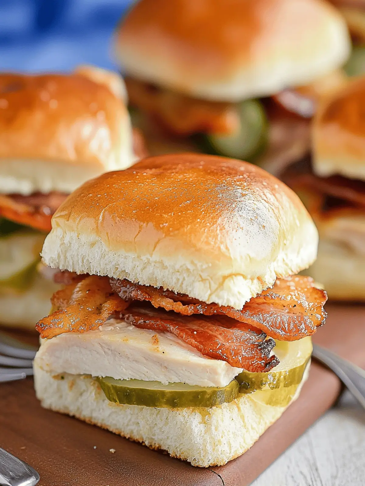 Irresistible Turkey Bacon Ranch Sliders for Ultimate Snacking 5 Turkey Bacon Ranch Sliders