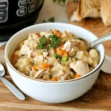 Instant Pot Chicken and Dumplings