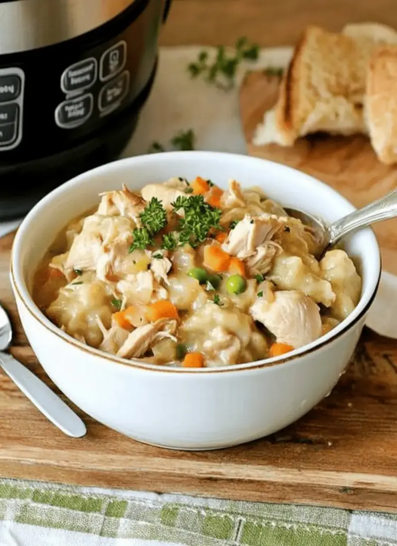 Instant Pot Chicken and Dumplings
