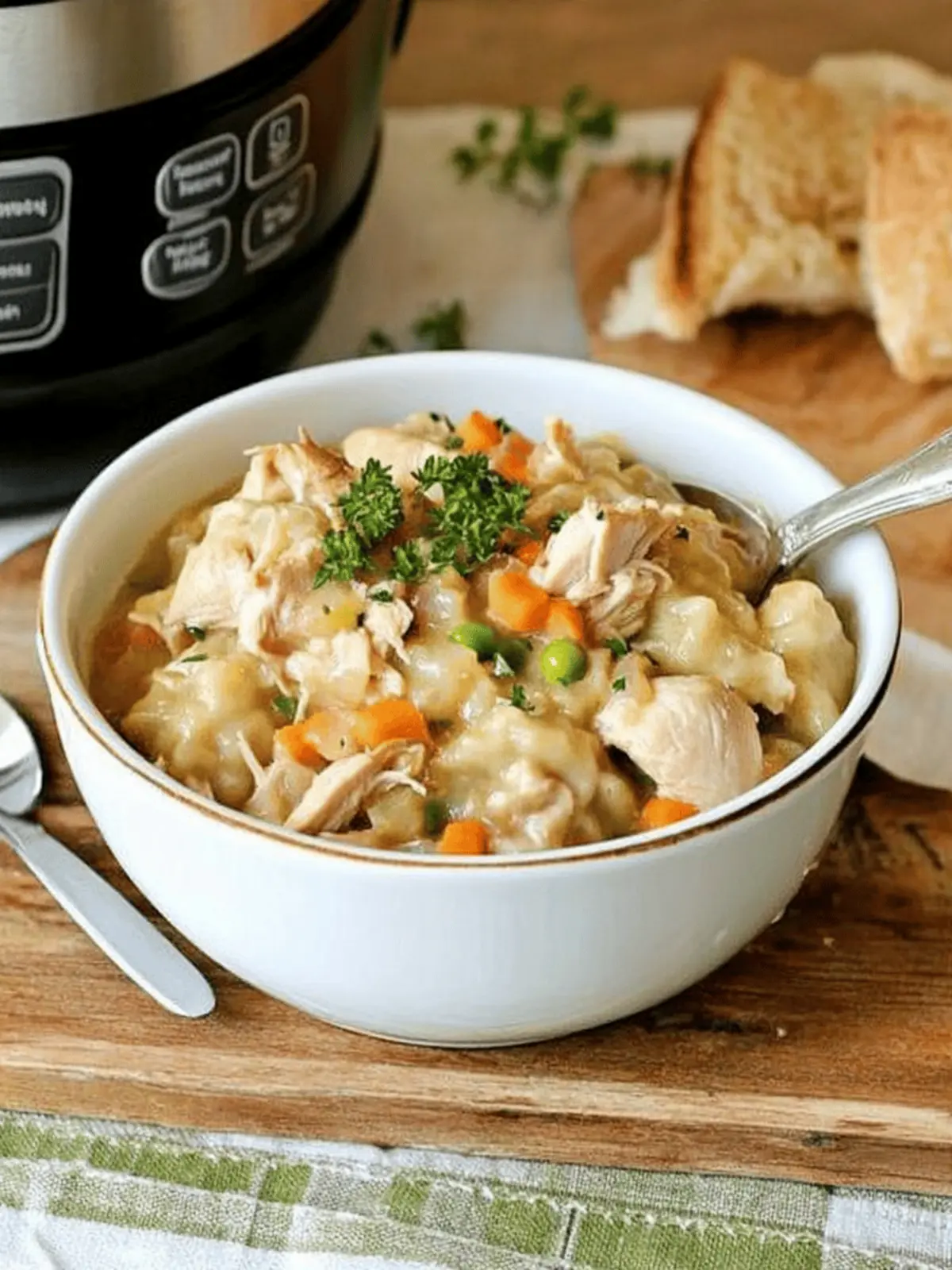 Instant Pot Chicken and Dumplings