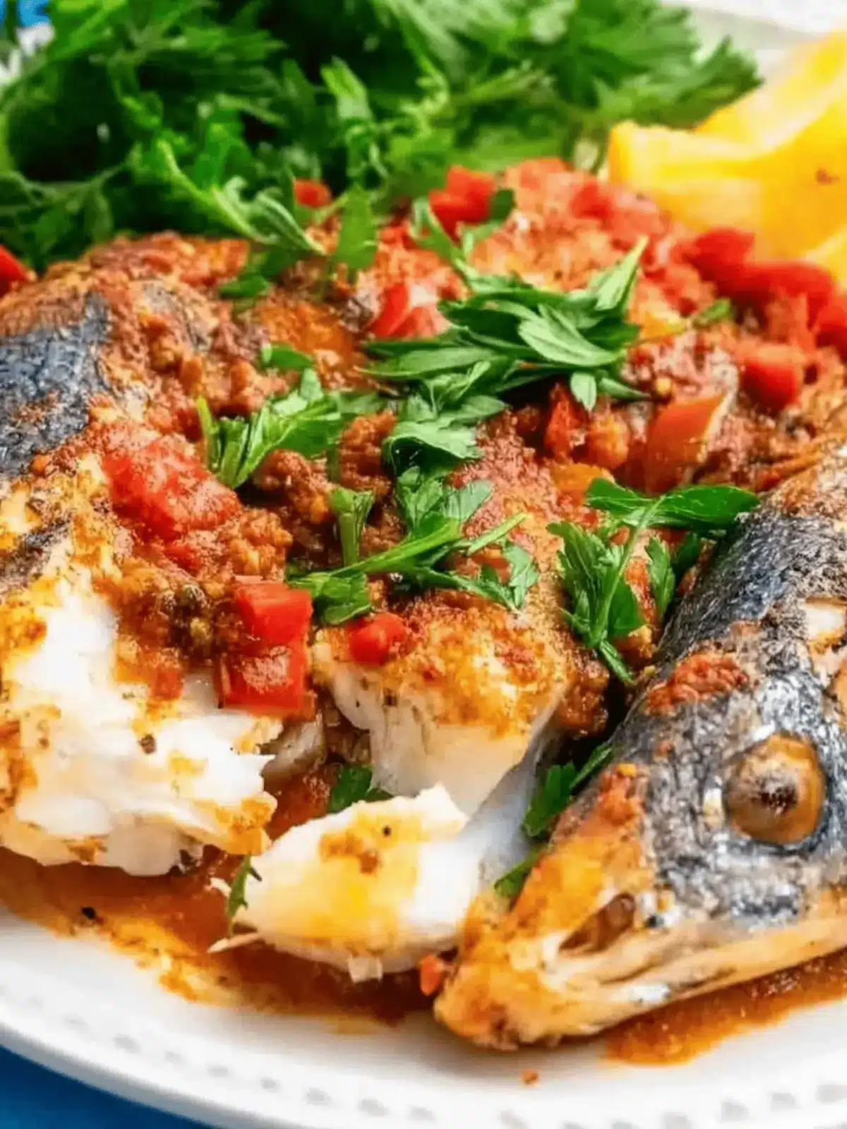 Baked Whole Catfish