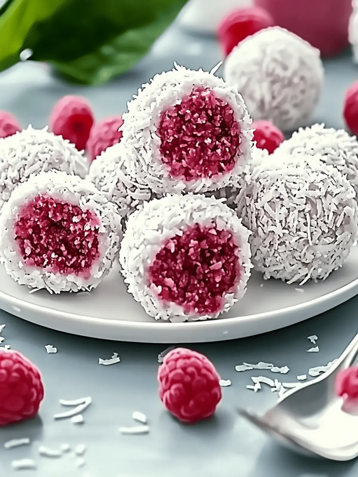 Decadent Raspberry Coconut Balls That Everyone Will Love 3 Decadent Raspberry Coconut Balls That No One Can Resist