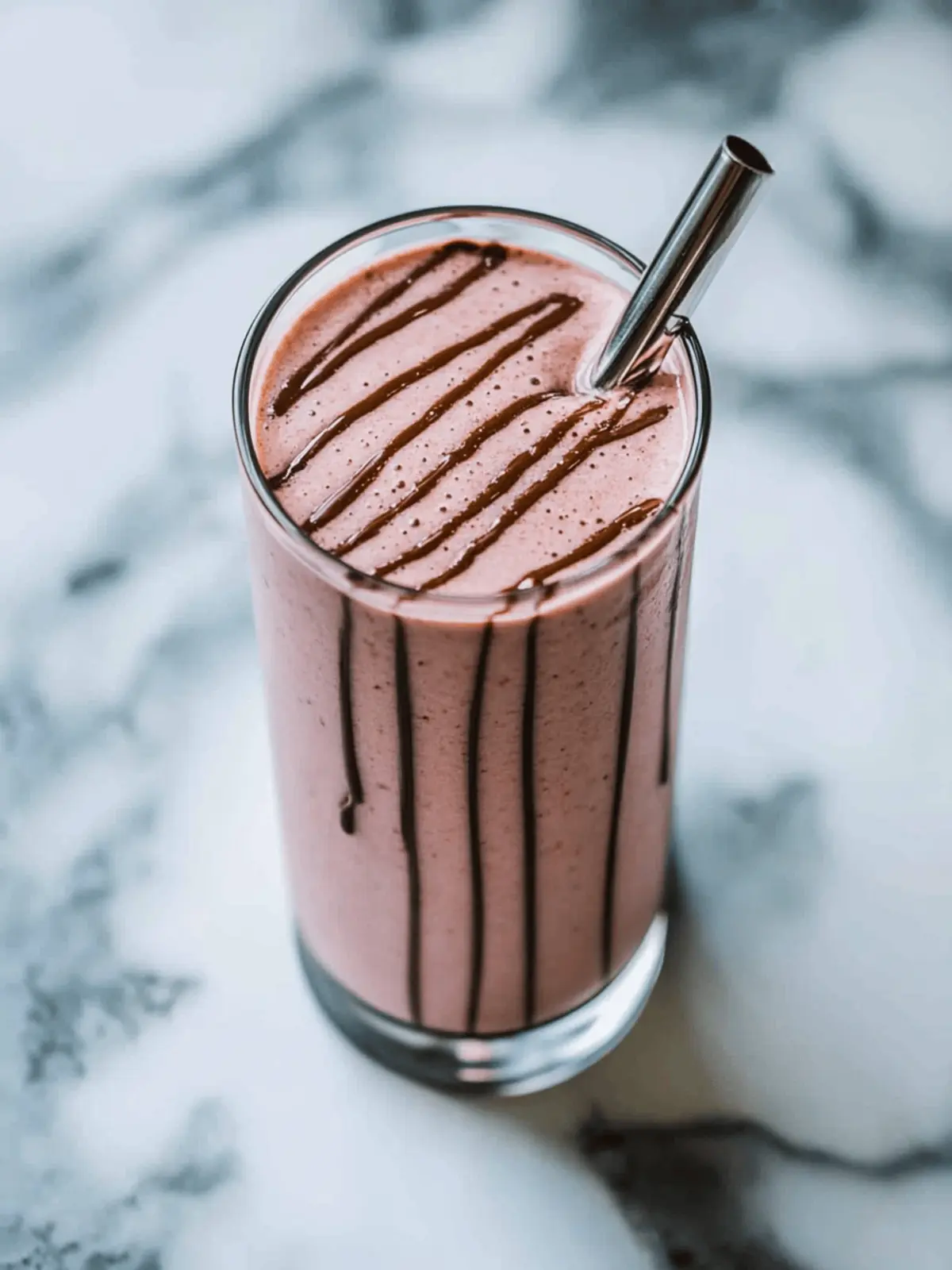 Chocolate Covered Strawberry Protein Shake