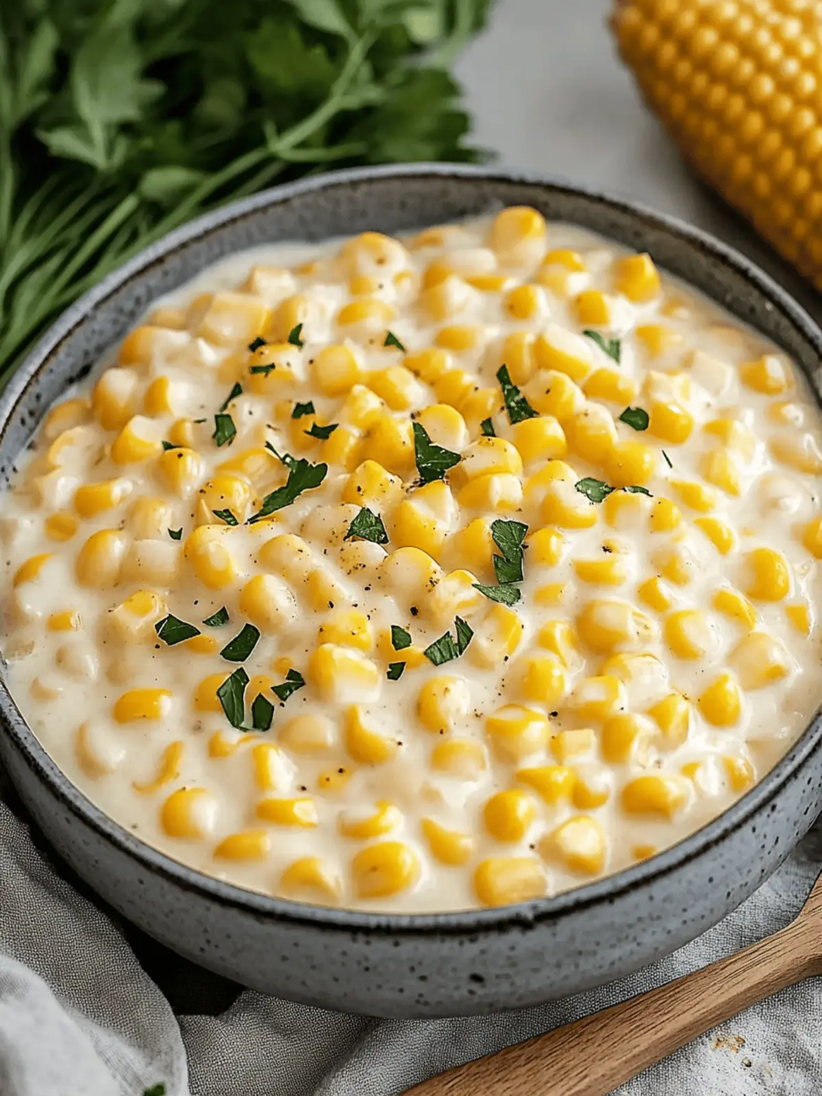 Creamed Corn Bliss: Quick & Comforting Homemade Delight 3 Creamed Corn Bliss: A Comforting Homemade Delight