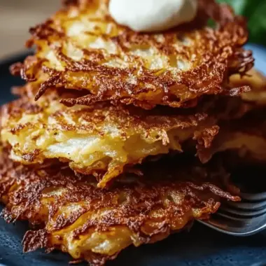 Hanukkah Potato Latkes: The Classic Crispy Delight