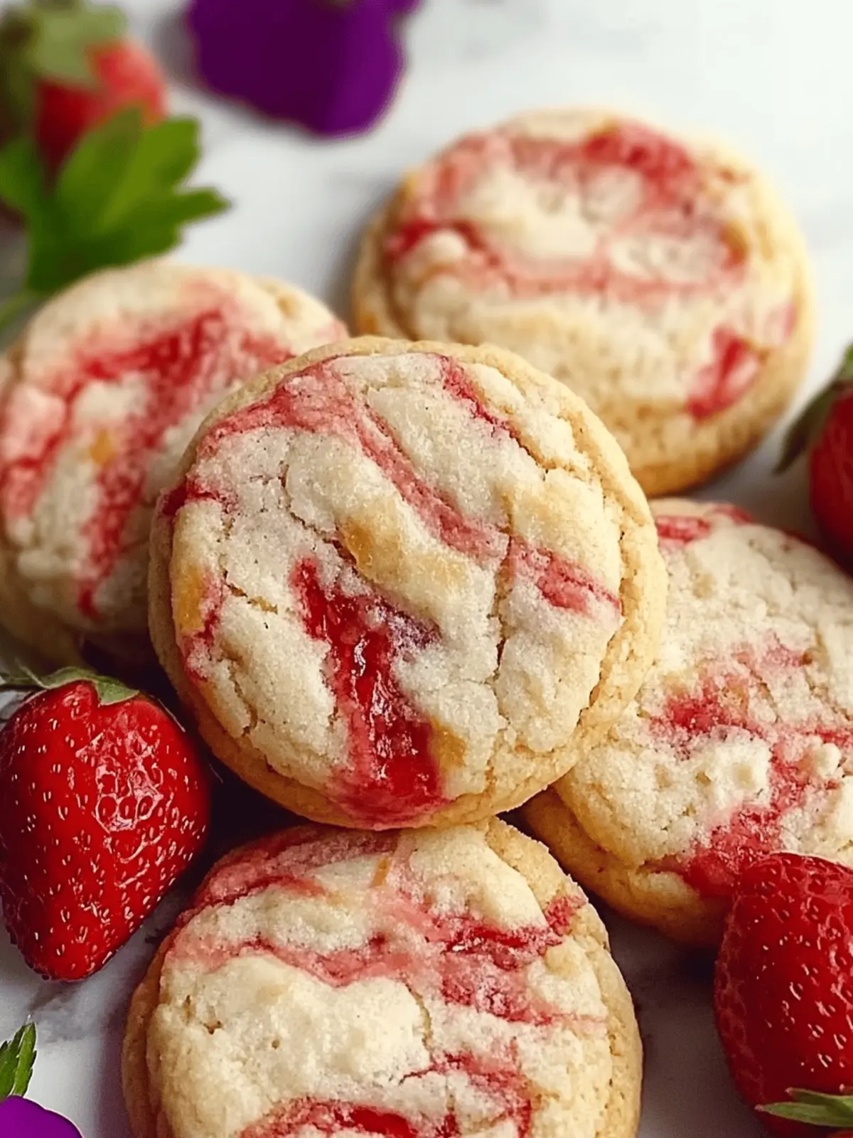 Strawberry Cheesecake Cookies Recipe