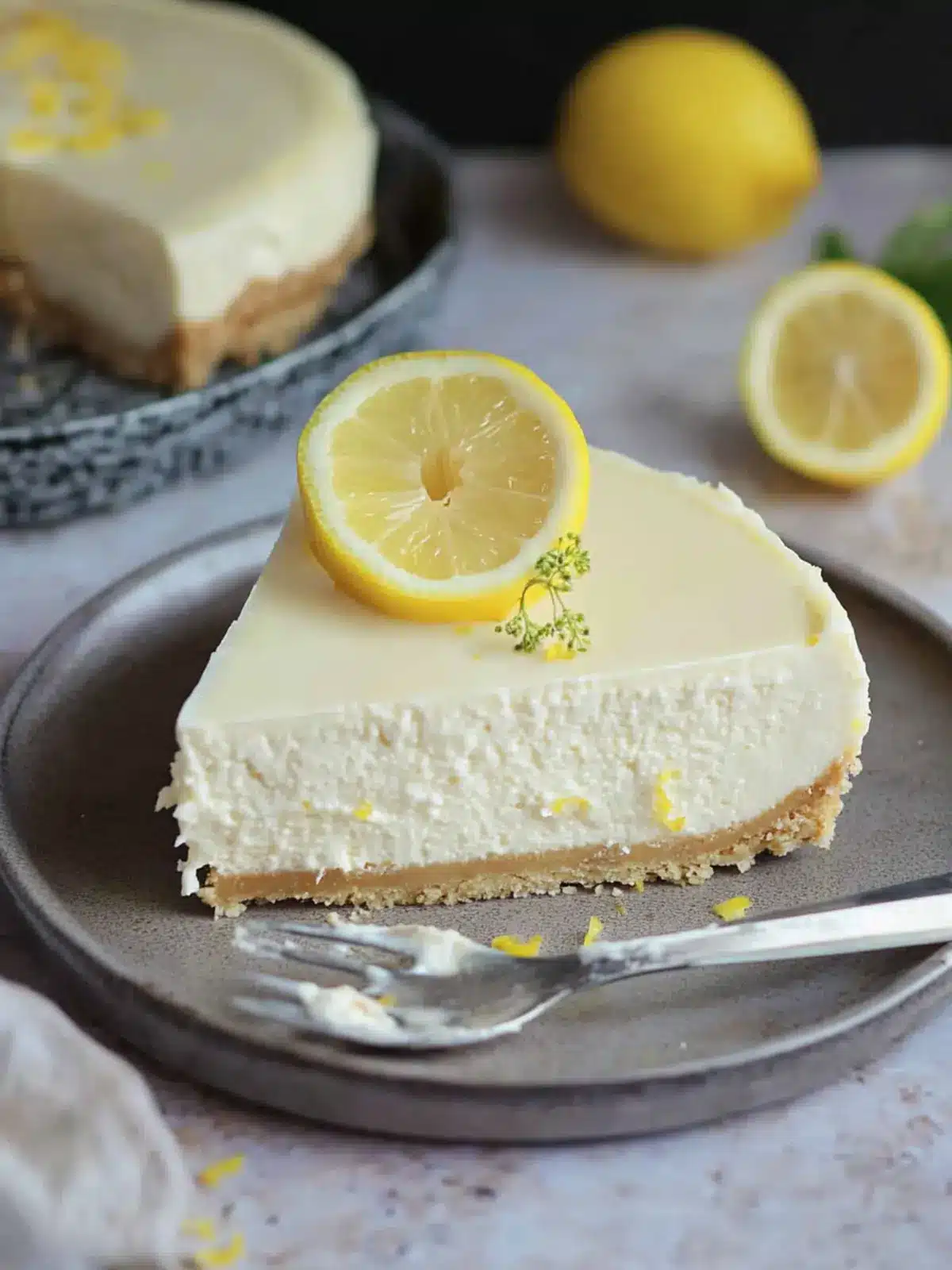 Delicious Gluten-Free Lemon Cheesecake That Melts in Your Mouth 3 Gluten Free Lemon Cheesecake