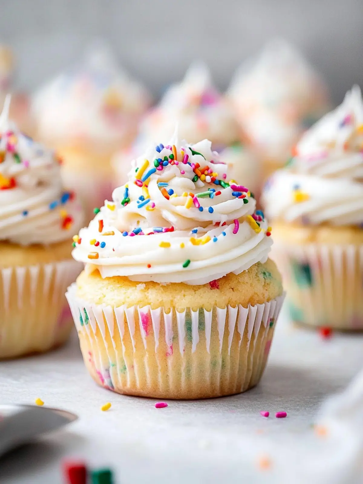Homemade Funfetti Cupcakes: Sweet Joy for Every Celebration 4 Homemade Funfetti Cupcakes
