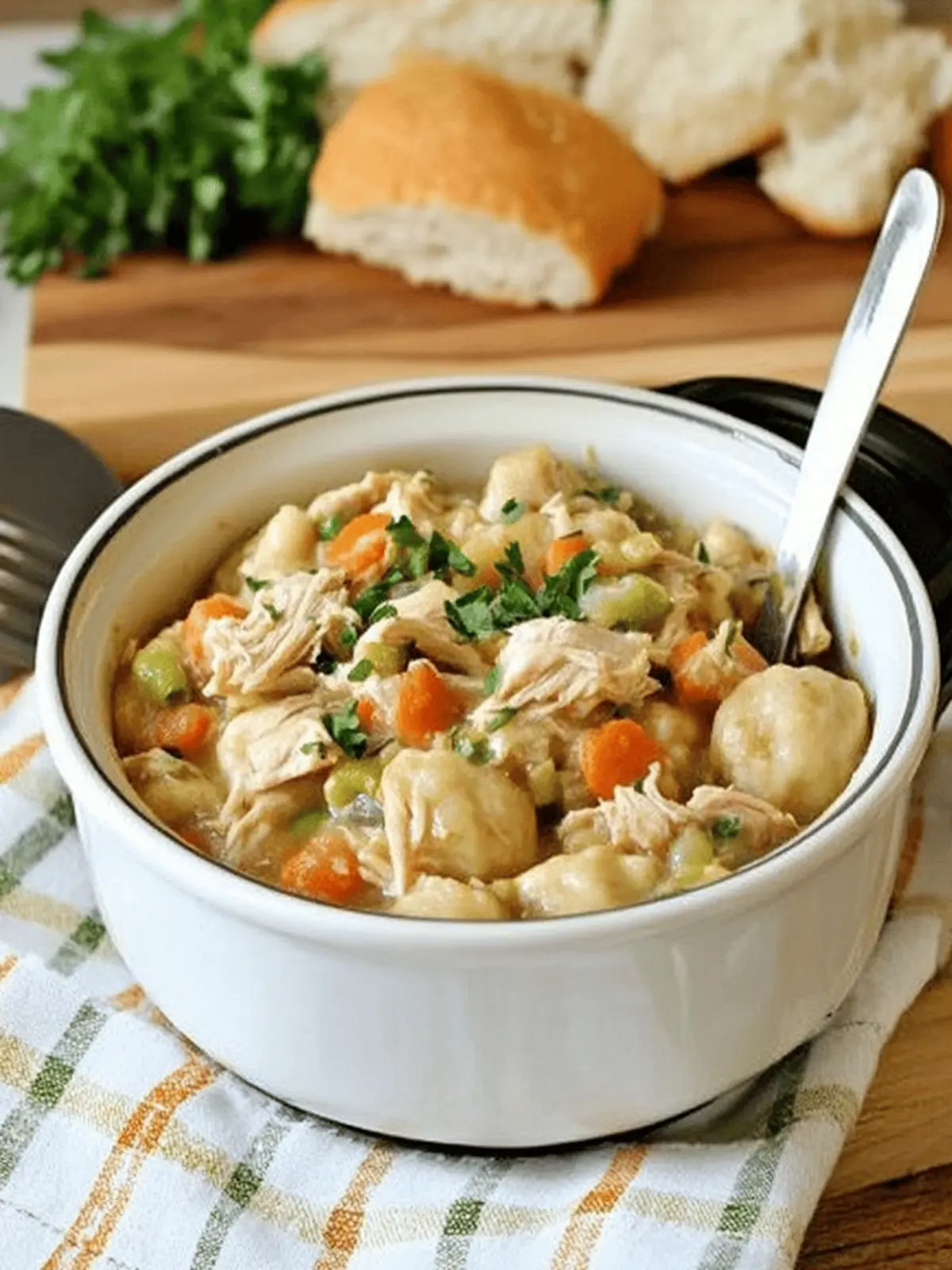 Instant Pot Chicken and Dumplings