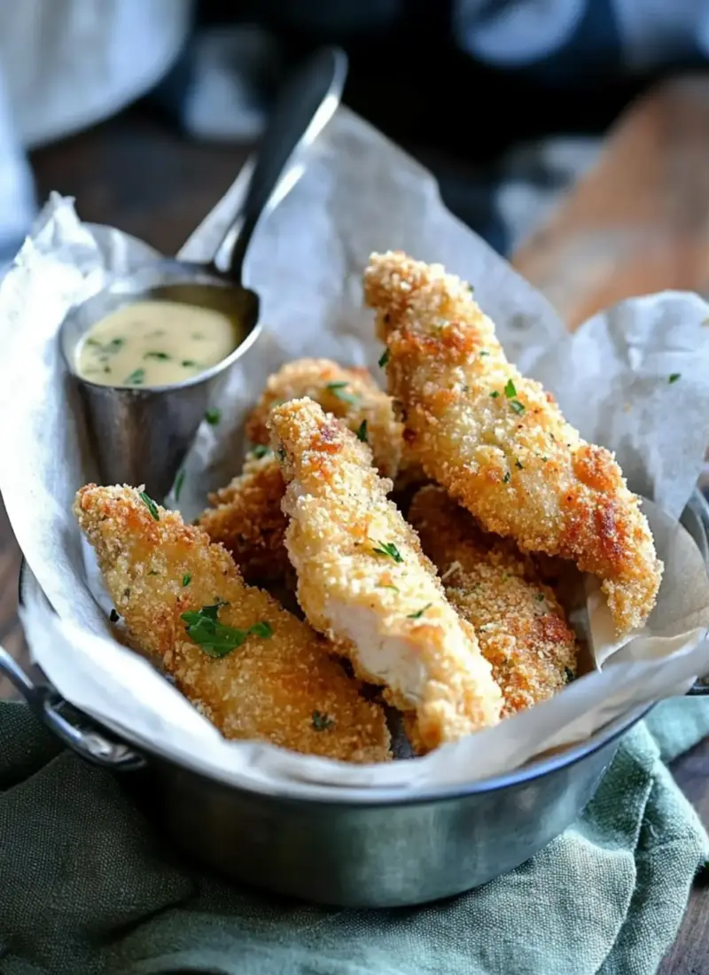 Homemade Frozen Chicken Strips