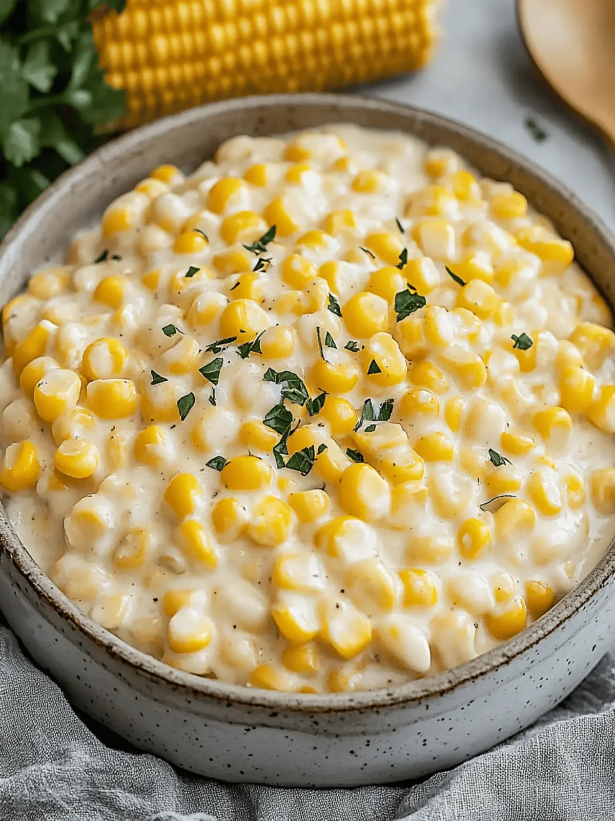 Creamed Corn Bliss: Quick & Comforting Homemade Delight 4 Creamed Corn Bliss: A Comforting Homemade Delight