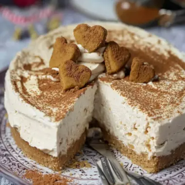 Gluten Free Biscoff Cheesecake