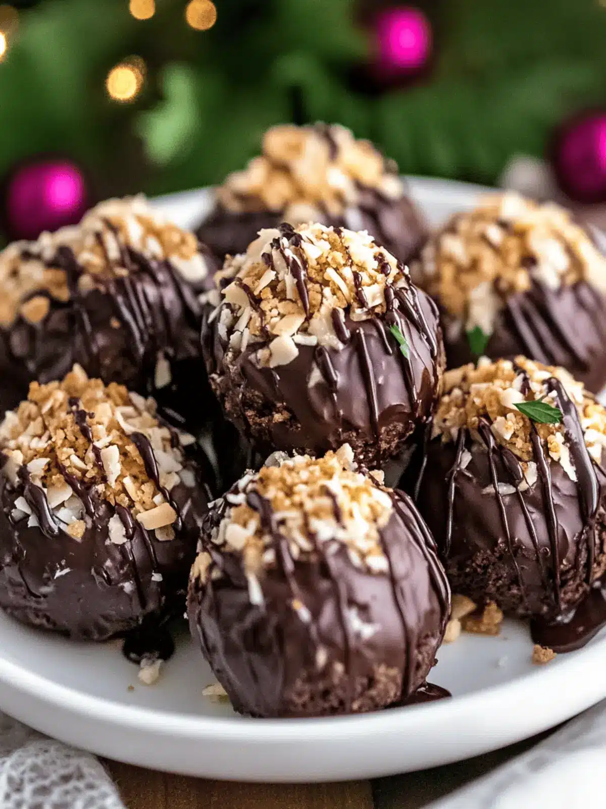 Samoa Truffles: Irresistible No-Bake Treats You’ll Love 2 Samoa Truffles