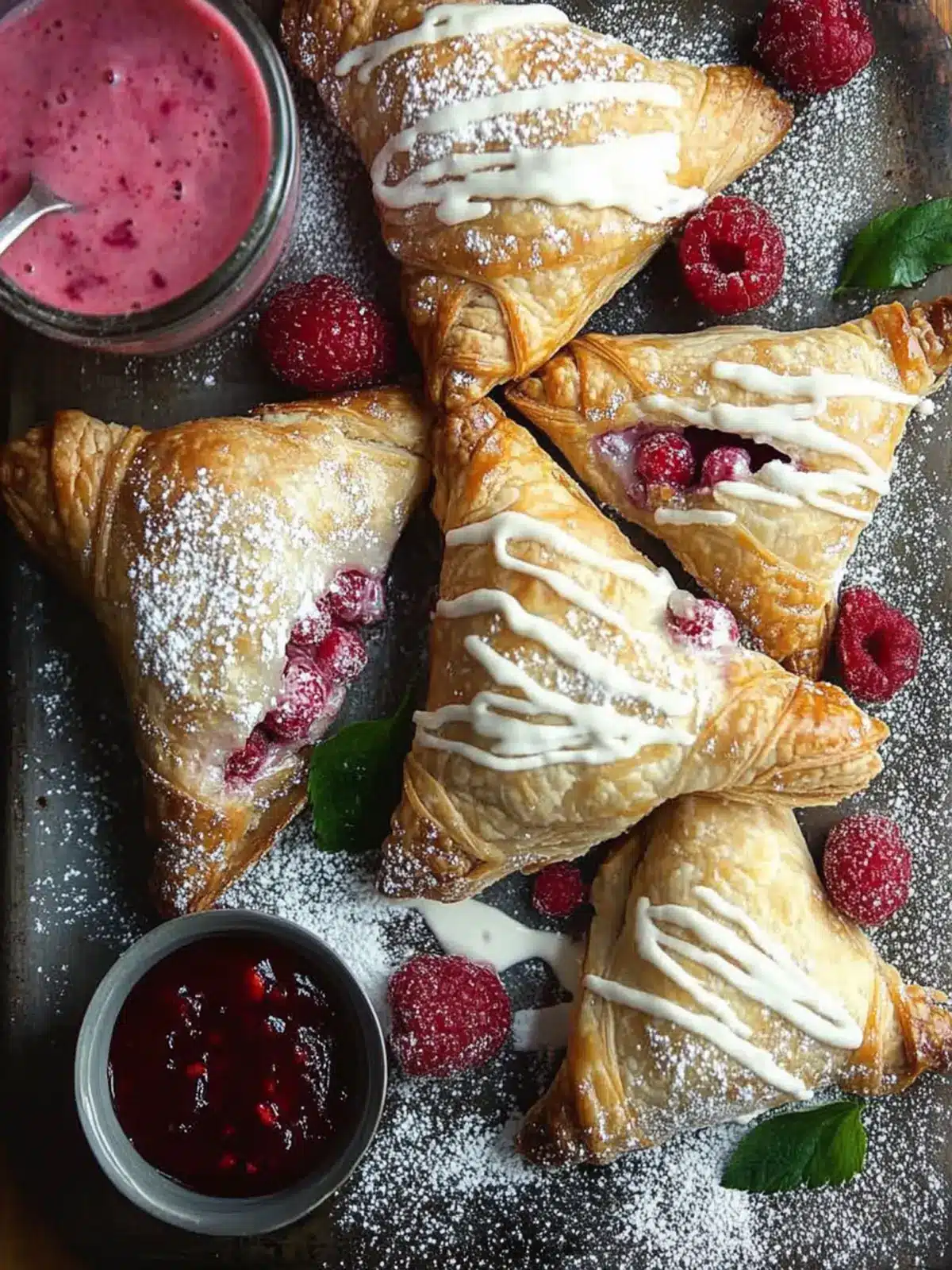 Irresistible Easy Raspberry Cream Cheese Turnovers in 30 Minutes 5 Easy Raspberry Cream Cheese Turnovers