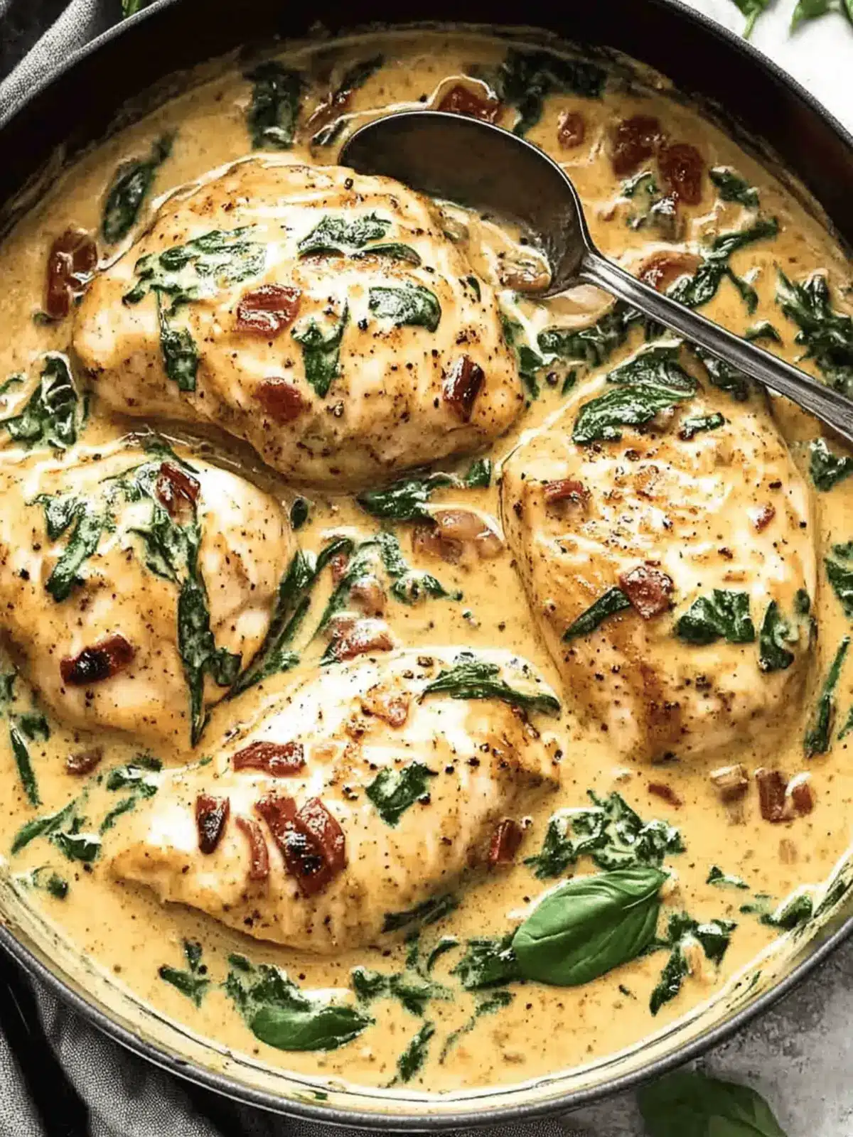 25-Minute Creamy Tuscan Chicken (No Dairy)