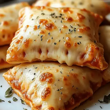 Homemade Cheesy Pizza Pockets: Easy, Customizable Snacks 10 Homemade Cheesy Pizza Pockets