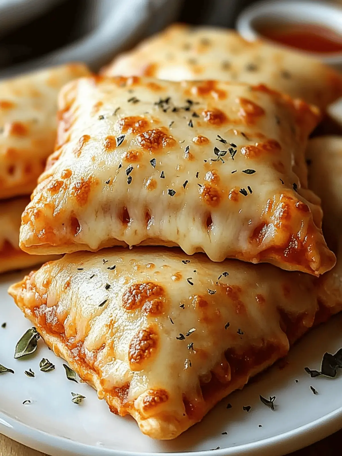 Homemade Cheesy Pizza Pockets: Easy, Customizable Snacks 5 Homemade Cheesy Pizza Pockets