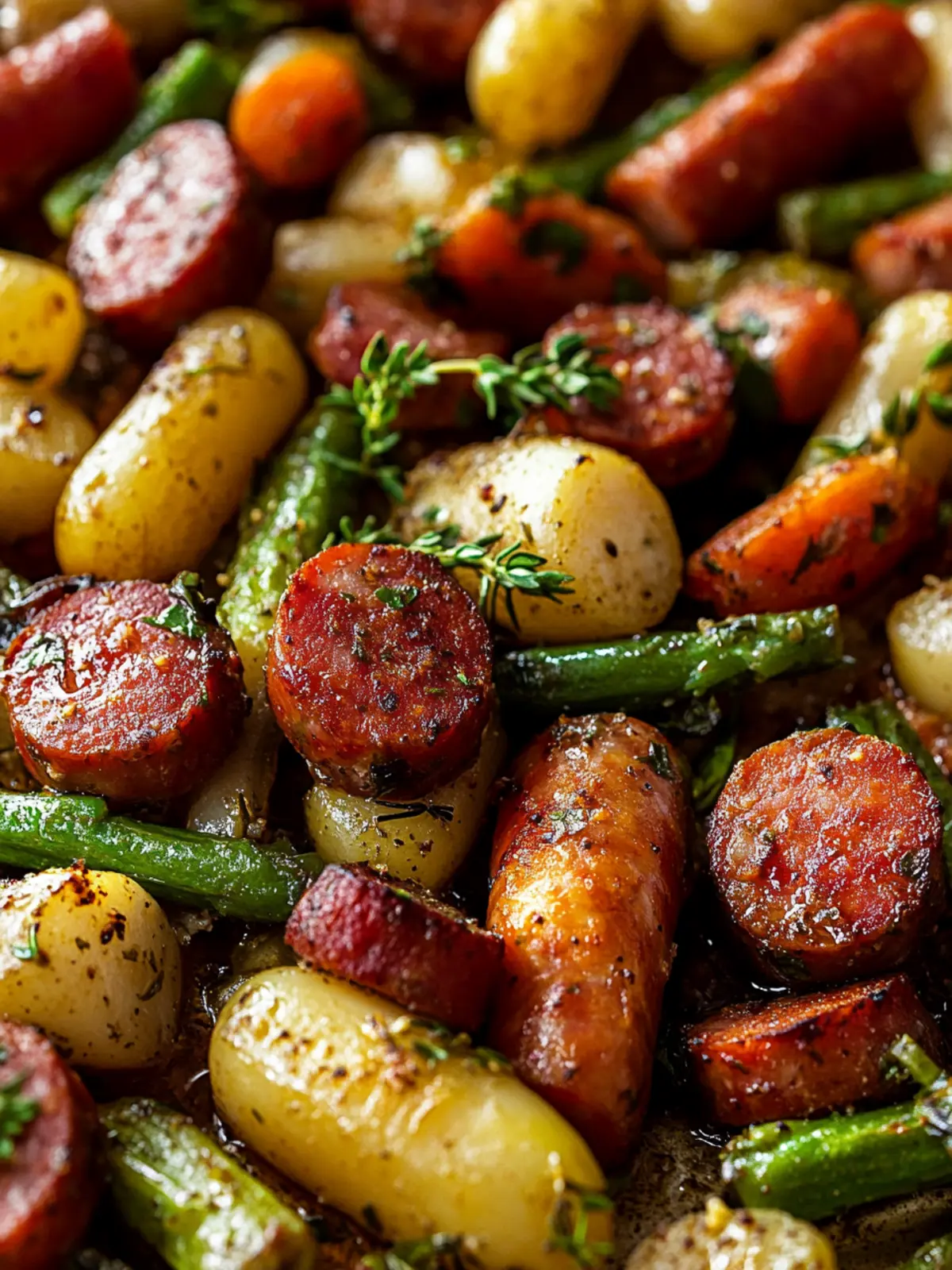 Kielbasa Sheet Pan Dinner