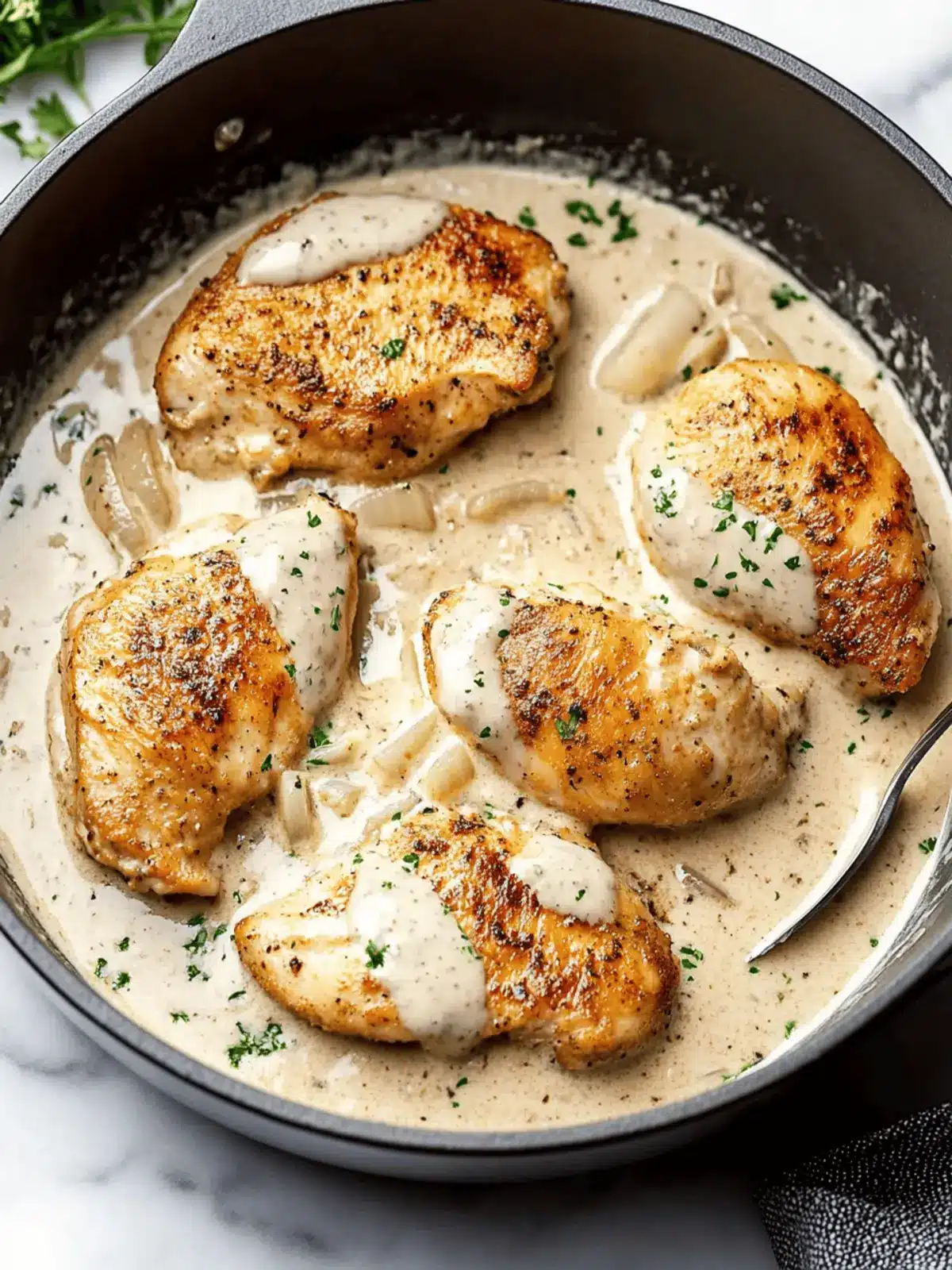Sour Cream and Onion Chicken: A Creamy 30-Minute Delight 2 Sour Cream and Onion Chicken