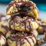 Turtle Thumbprint Cookies: Sweet Chocolate and Pecan Bliss 11 Turtle Thumbprint Cookies