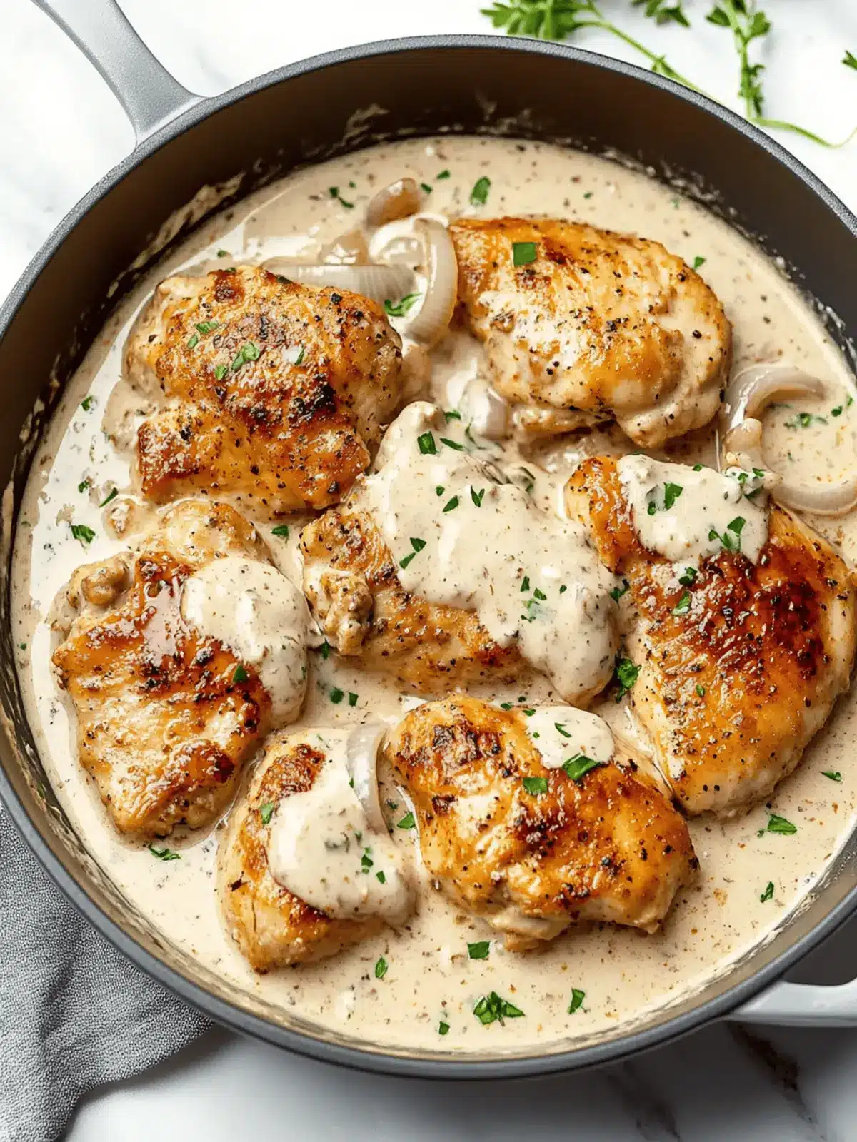 Sour Cream and Onion Chicken: A Creamy 30-Minute Delight 3 Sour Cream and Onion Chicken