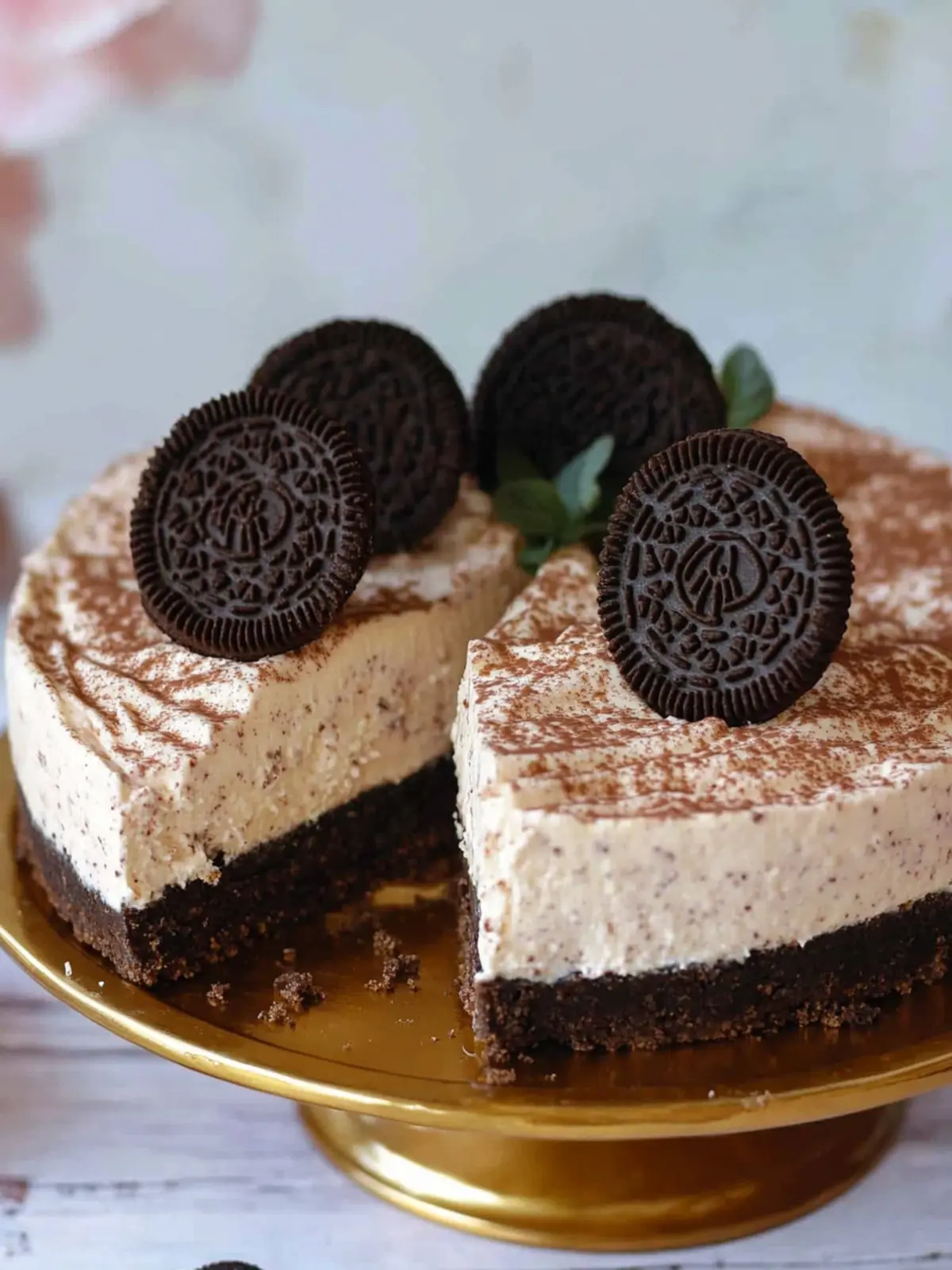 Gluten Free Oreo Cheesecake