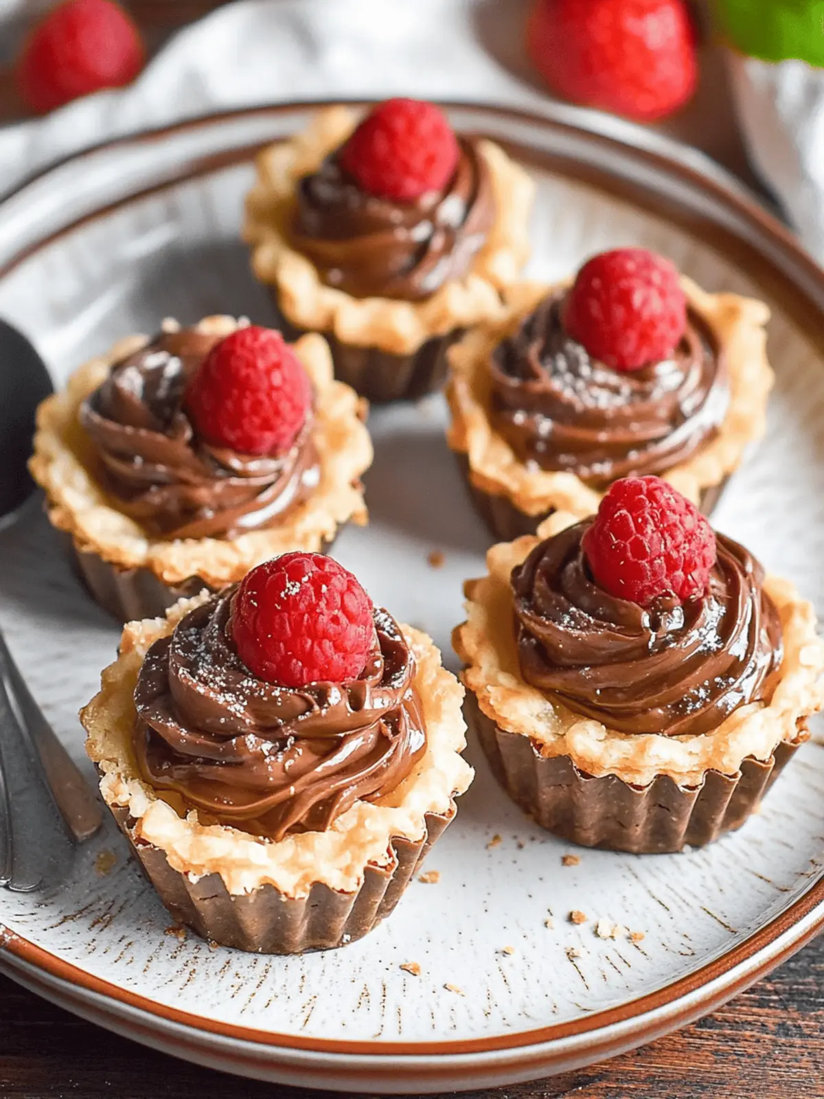Nutella Tartlets