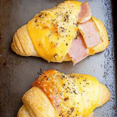 Ham and Cheese Crescent Rolls