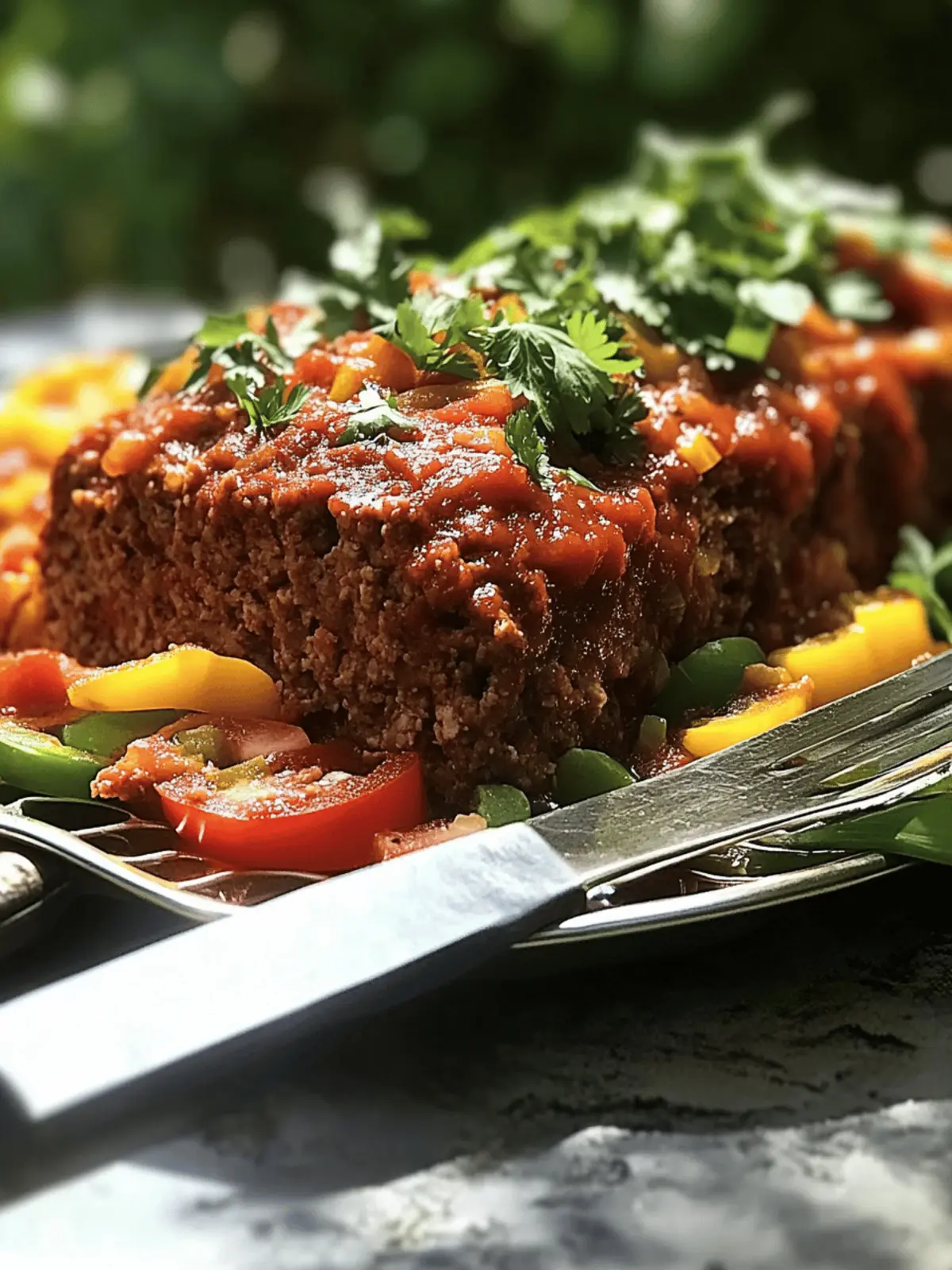 Tex-Mex Meatloaf Packed with Flavor and Comfort