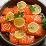 Savory Salmon Crudo with Citrus Soy Dressing in Minutes