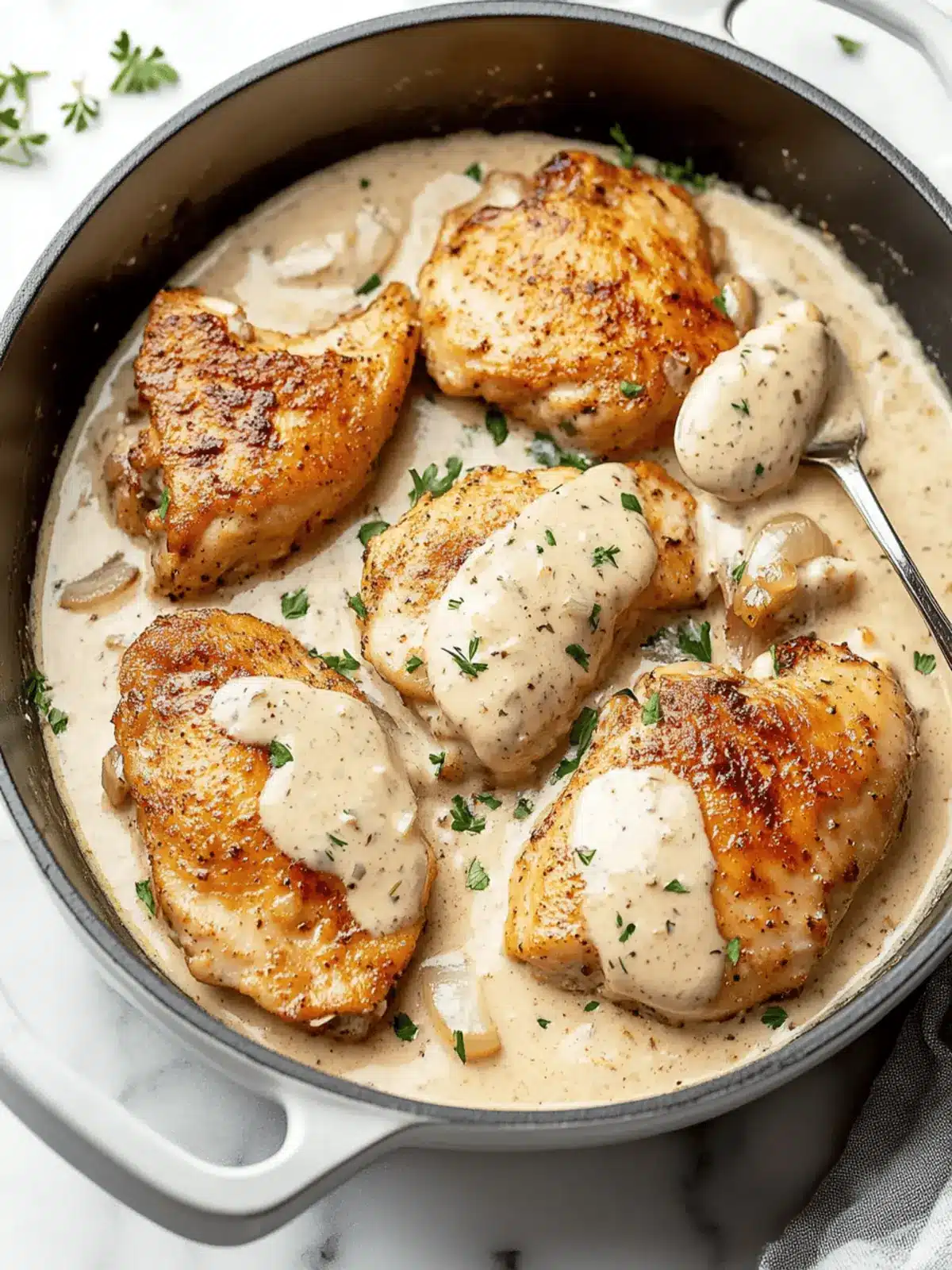 Sour Cream and Onion Chicken: A Creamy 30-Minute Delight 4 Sour Cream and Onion Chicken